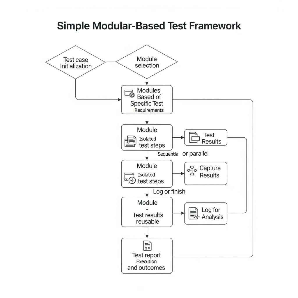 Modular-based test framework preview