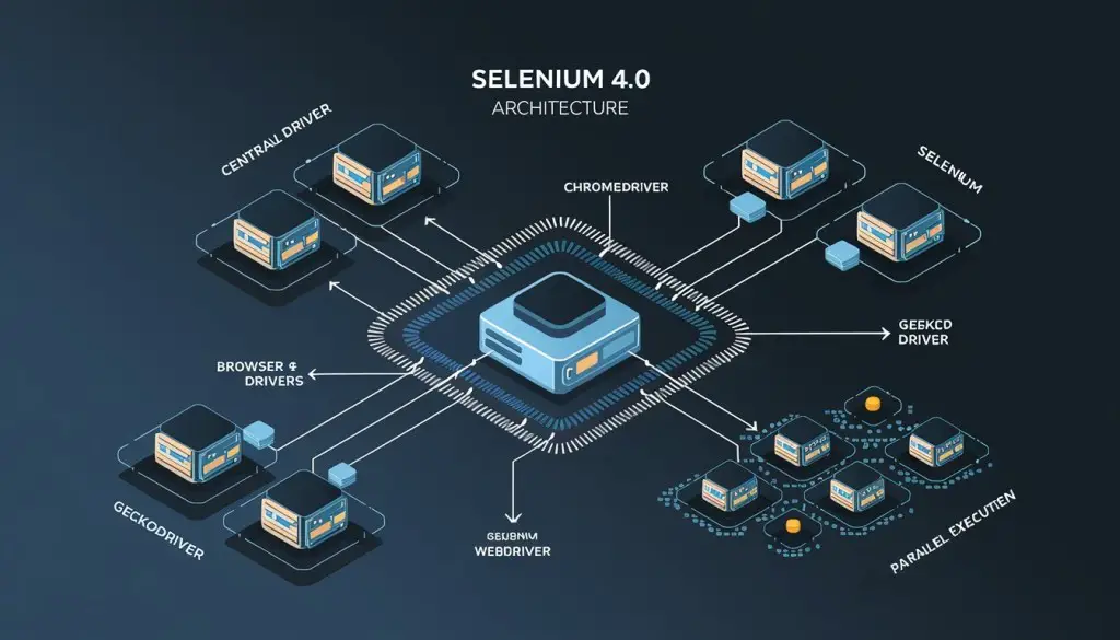 Latest Selenium 4.0 architecture