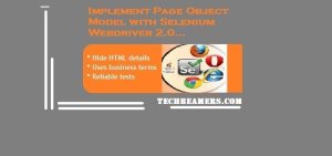 Page Object Model Implementation Using Selenium