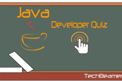 Entry Level Java Developer Quiz for Software Developers.