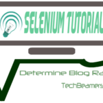 Selenium Tutorial - Blog Rank Finder App.