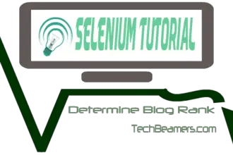 Selenium Tutorial - Blog Rank Finder App.