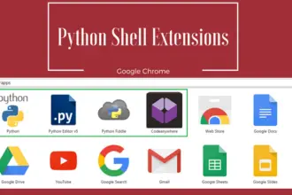 Chrome Python Shell Extensions
