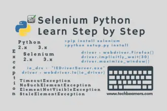 Selenium Python Learn Step by Step