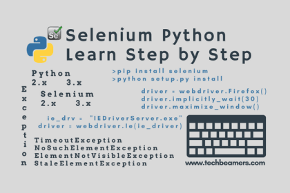 Selenium Python Learn Step by Step