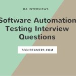 Software Automation Testing Interview Questions