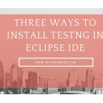How to add testng in eclipse
