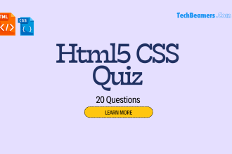 Html CSS quiz with 20 questions