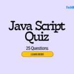 JavaScript quiz with 25 questions