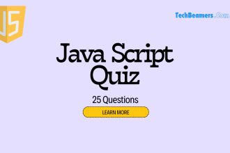 JavaScript quiz with 25 questions