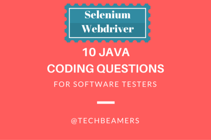 Java Coding Questions for Software Testers