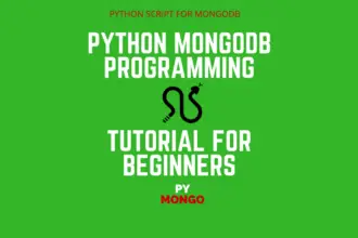 Python MongoDB Programming Tutorial for Beginners