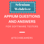 Selenium Interview - Appium Questions and Answers