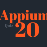 Selenium WebDriver Appium Quiz For Dummies