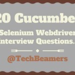 Selenium Webdriver Cucumber Interview Questions