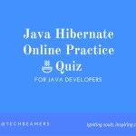 Java Hibernate Online Practice Quiz for Java Developers