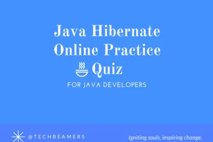 Java Hibernate Online Practice Quiz for Java Developers