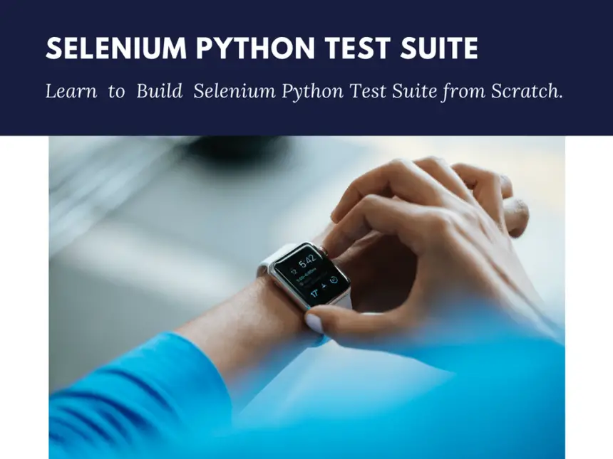 Create a Selenium Test Suite in Python Unittest