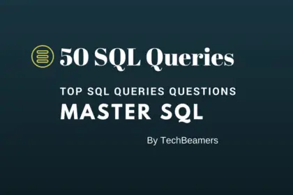 SQL Interview Questions List