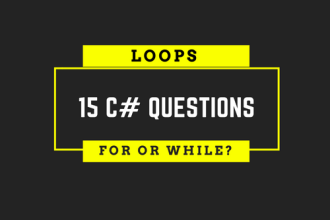 C# Questions - For, While Loops and If Else Statements.