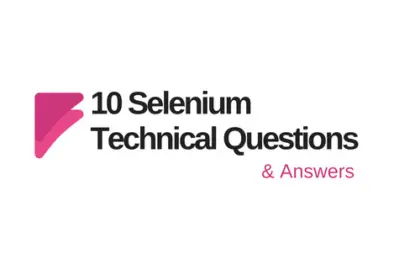 Selenium testing interview questions and answers