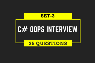 25 C# OOPs Interview Questions for Programmers