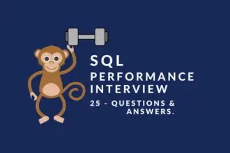 SQL Performance Interview Questions