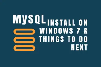 MySQL Tutorials for Beginners