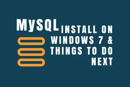 MySQL Tutorials for Beginners