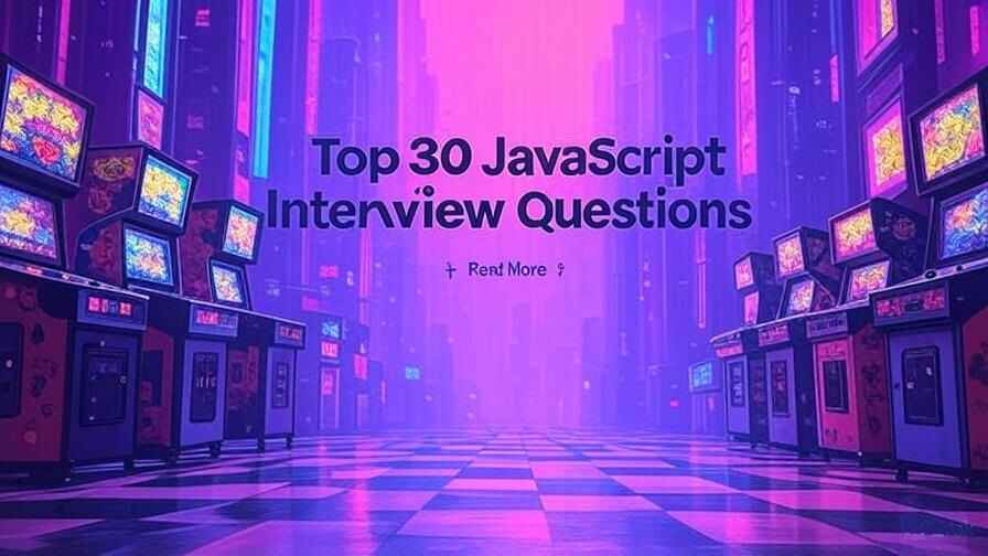 Master Top 30 JavaScript Interview Questions with these code examples