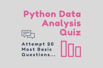 Beginners Python Data Analysis Quiz