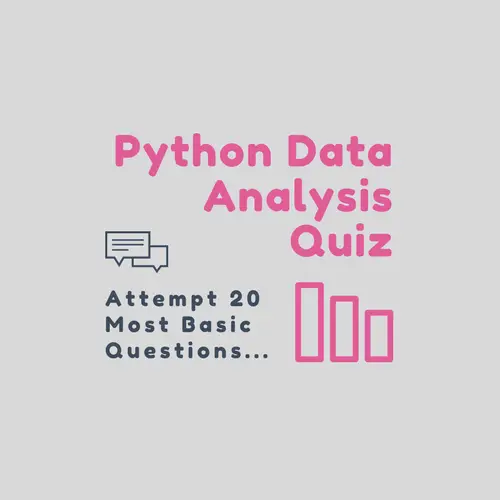 Python Data Analysis Quiz for Beginners
