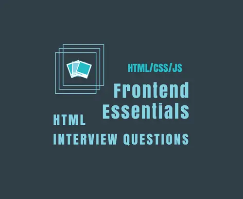 html interview questions for frontend developers