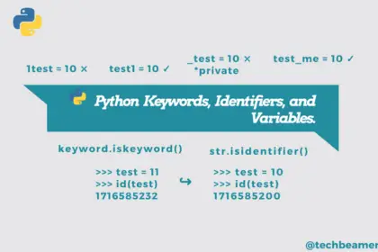 Python Keywords, Identifiers, and Variables for Beginners