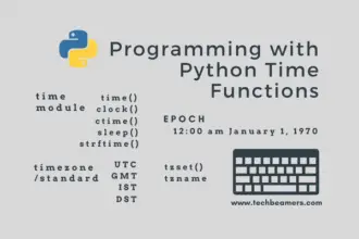 Get Started with Python Time Module & Functions