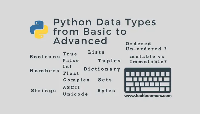 Python Data Types - Learn from Basic to Advanced