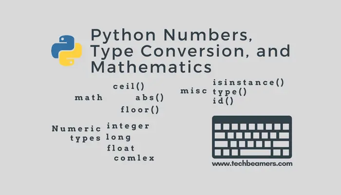 Python Numbers Type Conversion And