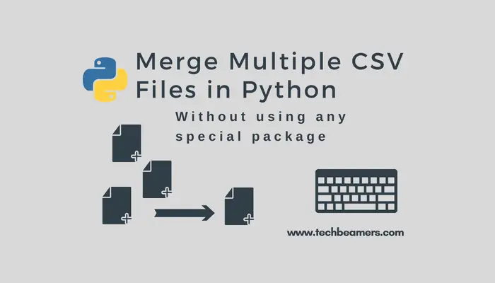 Python Example How To Merge Multiple Csv Files Into One 0910