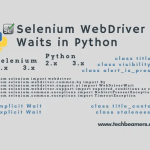 Selenium WebDriver Waits in Python Explained with Examples
