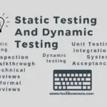 Static Testing And Dynamic Testing