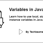 How to use variables in Java with examples.