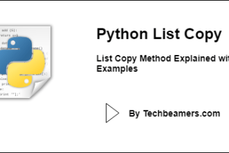 Python List Copy Method with Examples