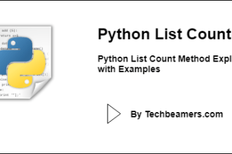 Python List Count Method Explained with Examples