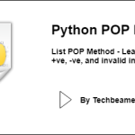 Python List POP Method with Examples