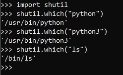 Python Shutil Module - Which Method