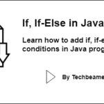 Java If, If-Else-If Conditions