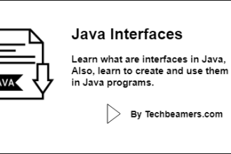 Java interfaces with examples