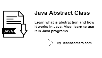 Java Abstract Class Overview with Examples