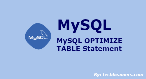 php mysql optimizer