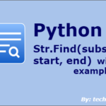 Python String Find with Examples